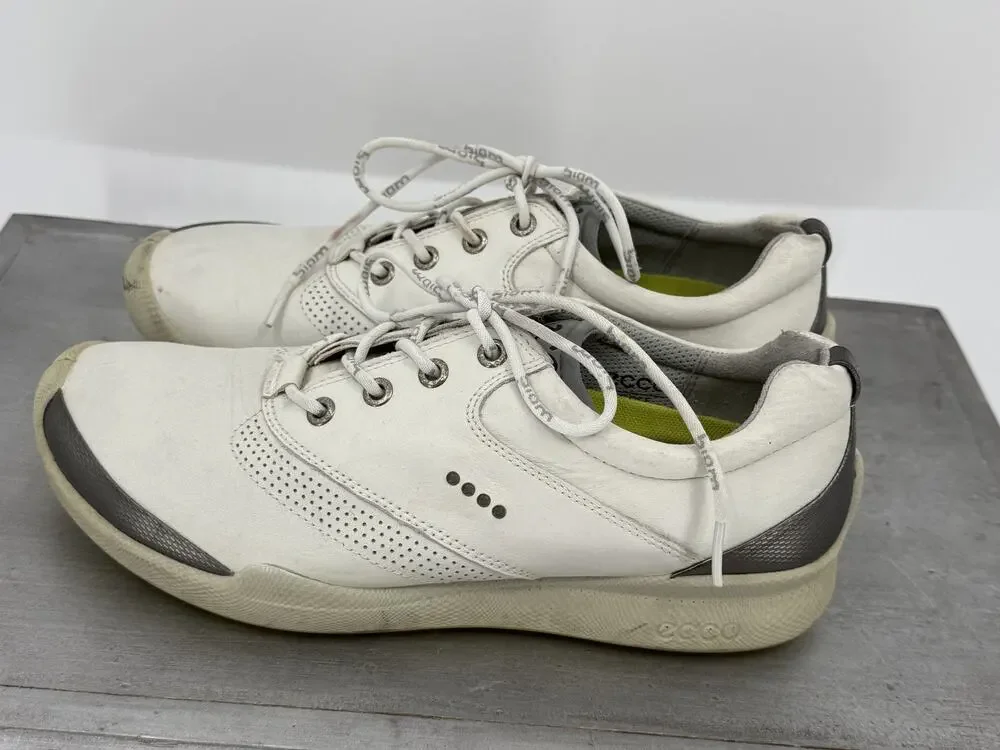 ECCO Women's BIOM Hydromax Golf Hybrid Spikeless Golf Shoes White EU 41 US 10